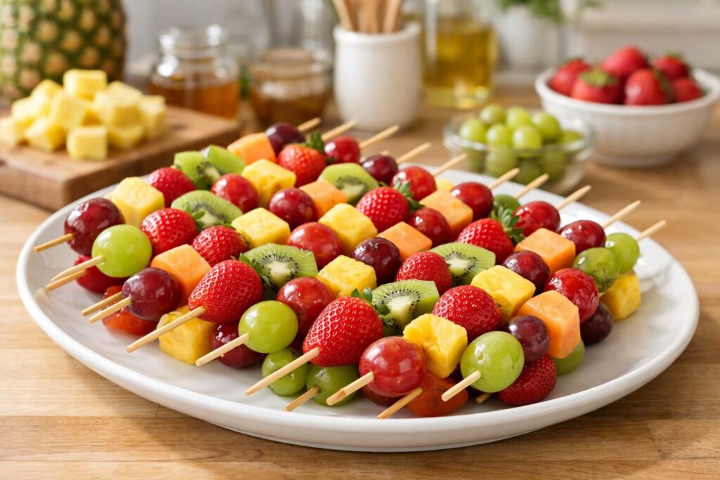 découvrez nos astuces indispensables pour préparer à l'avance des brochettes de fruits fraîches et savoureuses, et réussir votre dessert avec succès à chaque fois.