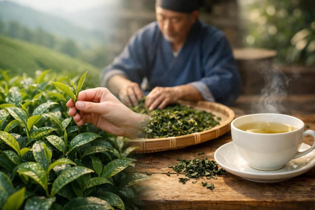 découvrez le voyage fascinant du thé, du jardin à votre tasse, et plongez au cœur de l'art de l'infusion.