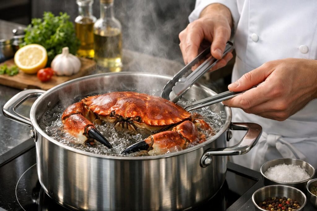 apprenez à cuire un tourteau vivant facilement grâce à notre guide express et précis. suivez nos étapes simples pour un repas savoureux et réussi.