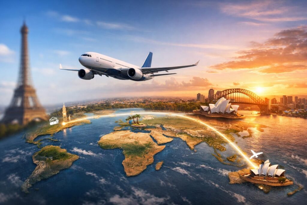 découvrez tout sur le vol paris-sydney : durée, escales essentielles et conseils pratiques pour préparer un voyage inoubliable entre ces deux villes emblématiques.