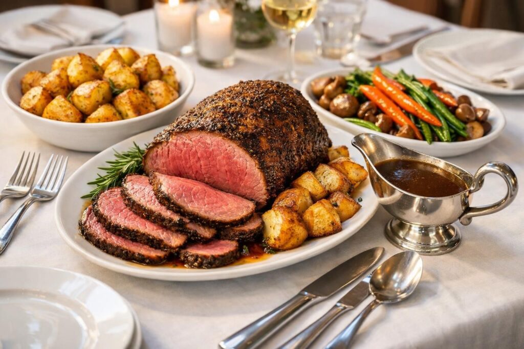 découvrez des idées savoureuses et faciles à réaliser pour sublimer votre rôti de bœuf et régaler vos convives à coup sûr.