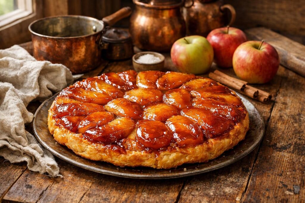 découvrez la recette authentique de la tarte tatin de grand-mère, simple à réaliser et délicieusement savoureuse. un dessert classique qui ravira toute la famille.
