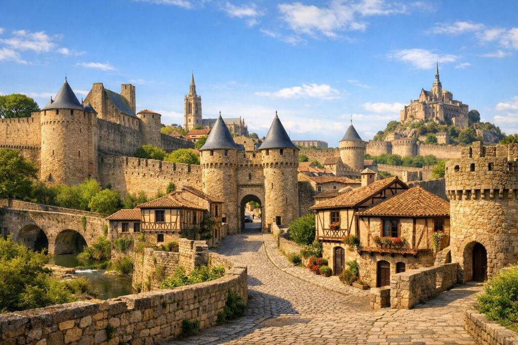 explorez les trésors historiques des villes fortifiées de france avec notre guide complet. partez à la découverte des joyaux architecturaux et du riche patrimoine français.