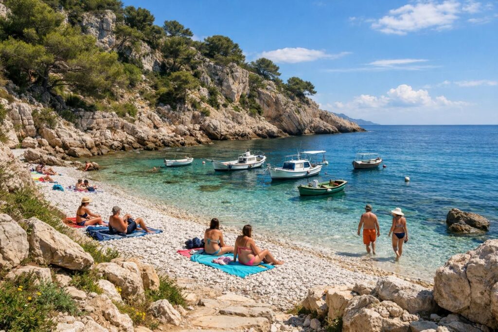 découvrez la plage de la calade à toulon grâce à notre guide complet : accès, conseils pratiques et astuces pour profiter pleinement de ce lieu idyllique.